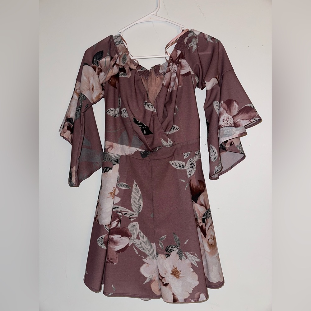 Windsor Romper with Flowy Sleeves (Dressy)
